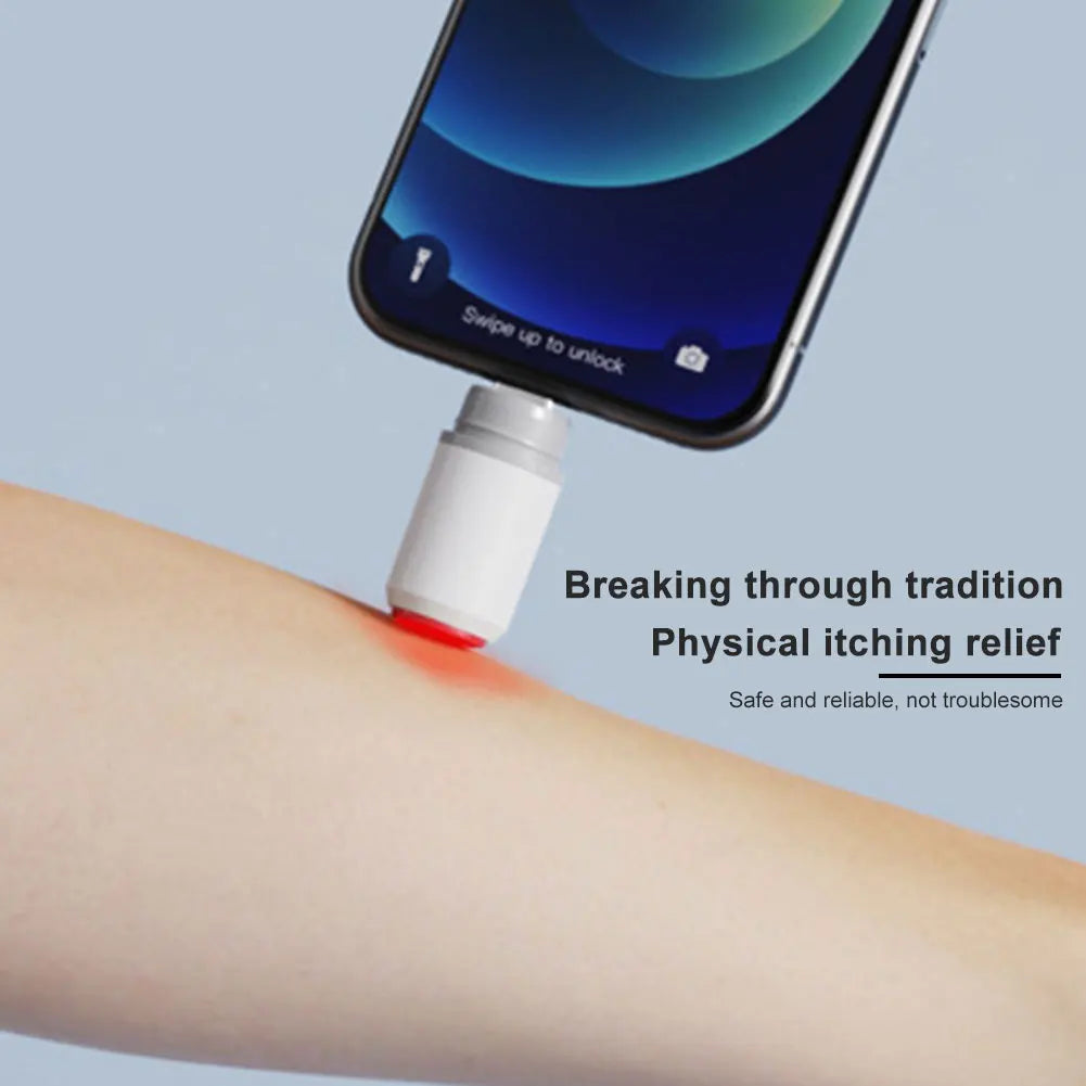 Portable Mosquito Insect Bite Relieve Itching Pen Natural Electric Insect Bite Healer Anti-Itch Pen for Camping Travel Outdoor