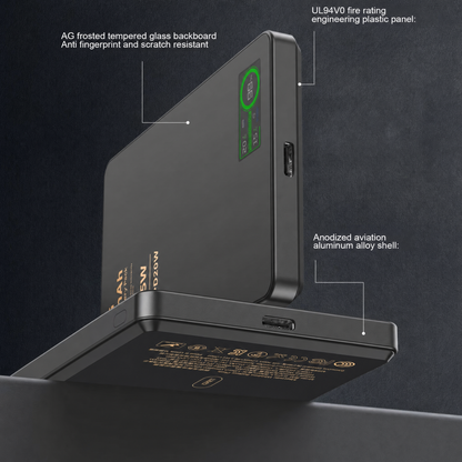 Q.Mag" - Wireless Magnetic Powerbank